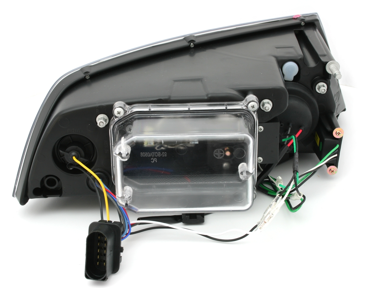 Scheinwerfer mit LED für Skoda Octavia 2 in Schw.
