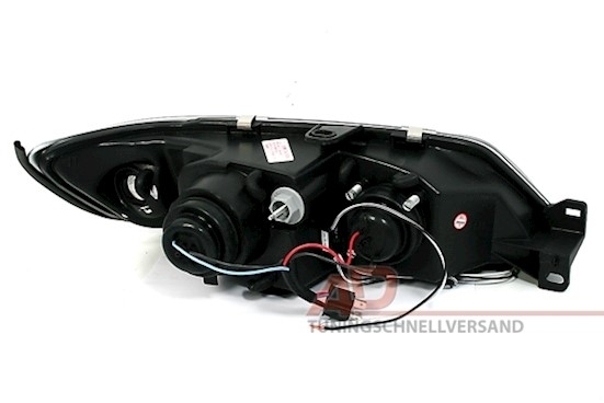 Angel Eyes Scheinwerfer für Peugeot 306 in Chrom