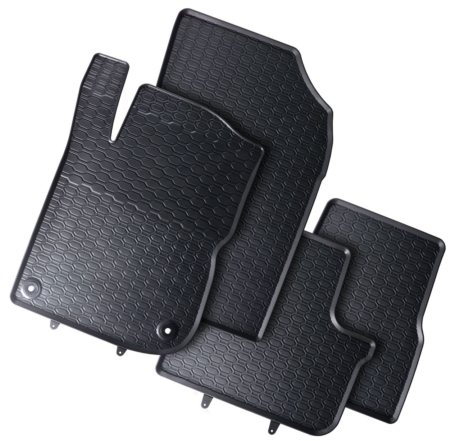 Gummifußmatten für Peugeot 208 / 2008