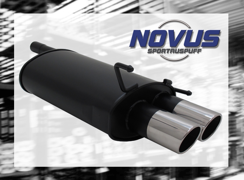 NOVUS ESD für Mercedes W202 W208 2x90mm SR-Design