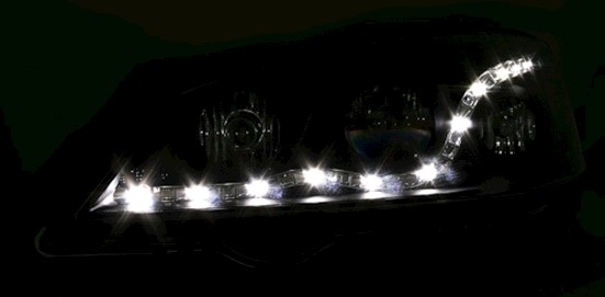 Scheinwerfer für Opel Astra G in Chrom