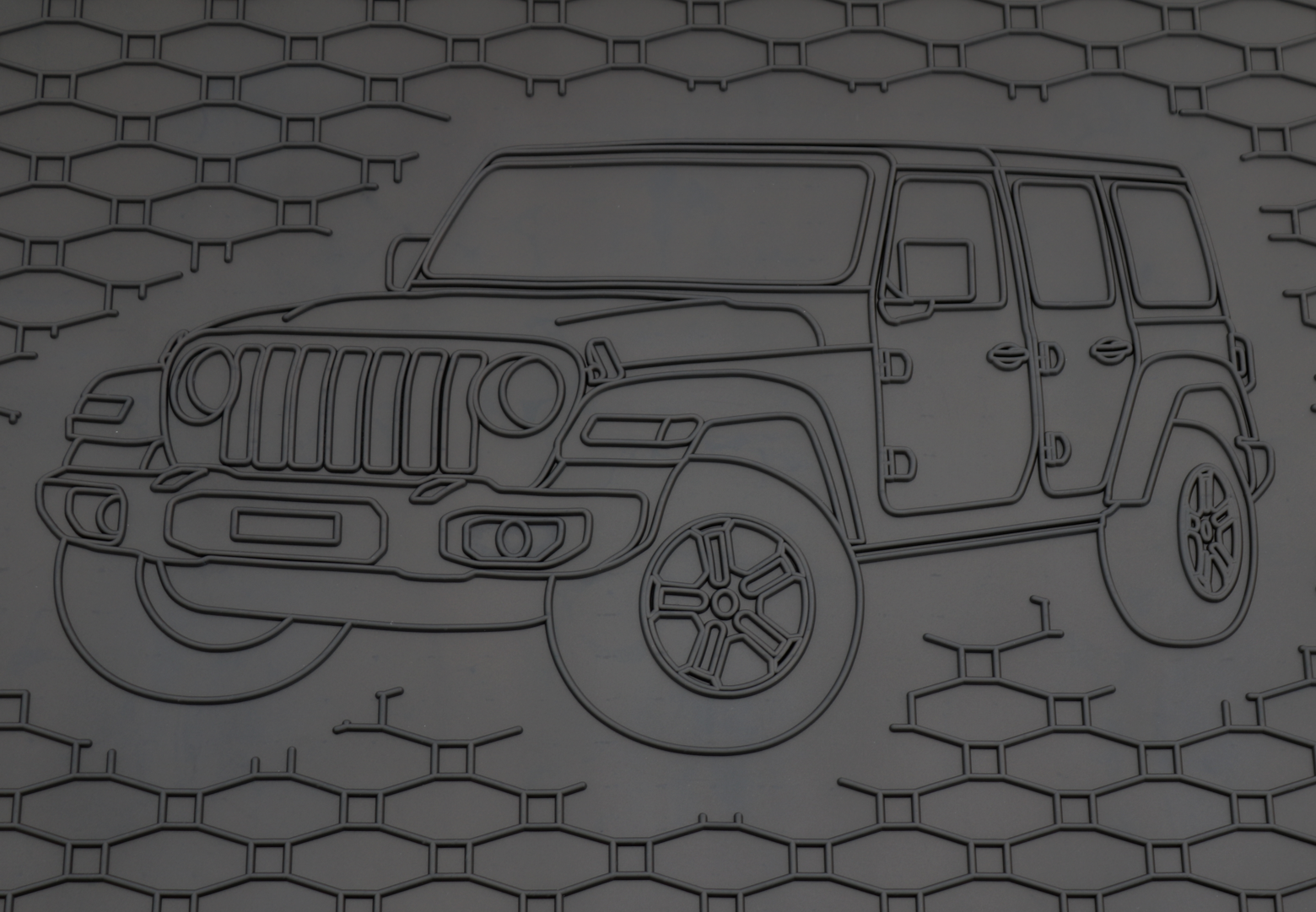 Kofferraumwanne für Jeep Wrangler