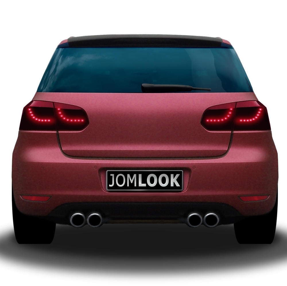 JOM LED Rückleuchten für VW Golf 6 in Rot
