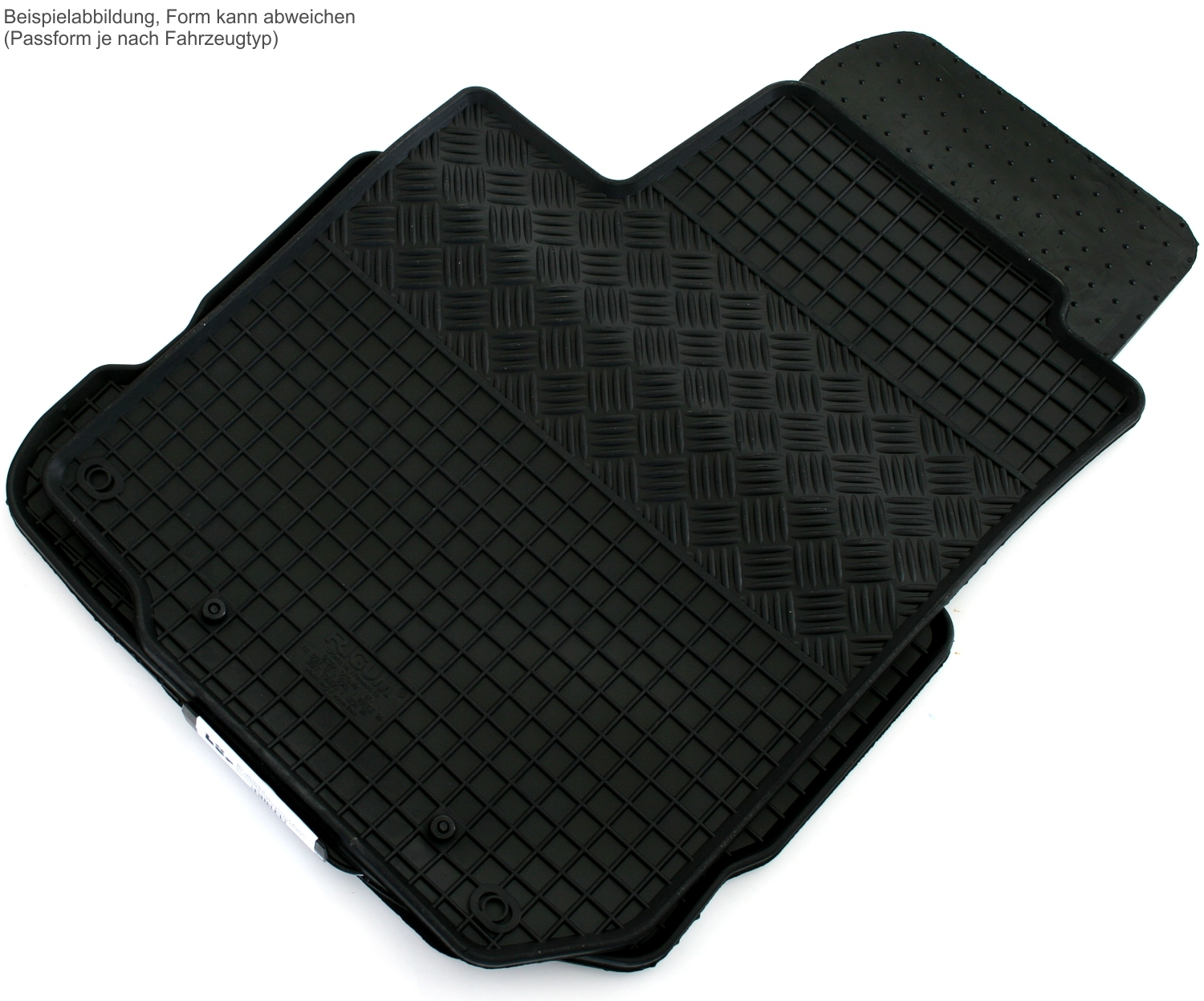 Gummi Fußmatten für Ford Fiesta MK6