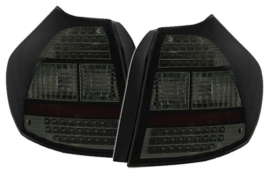 LED Rückleuchten Set für 1er BMW E87 in Schwarz