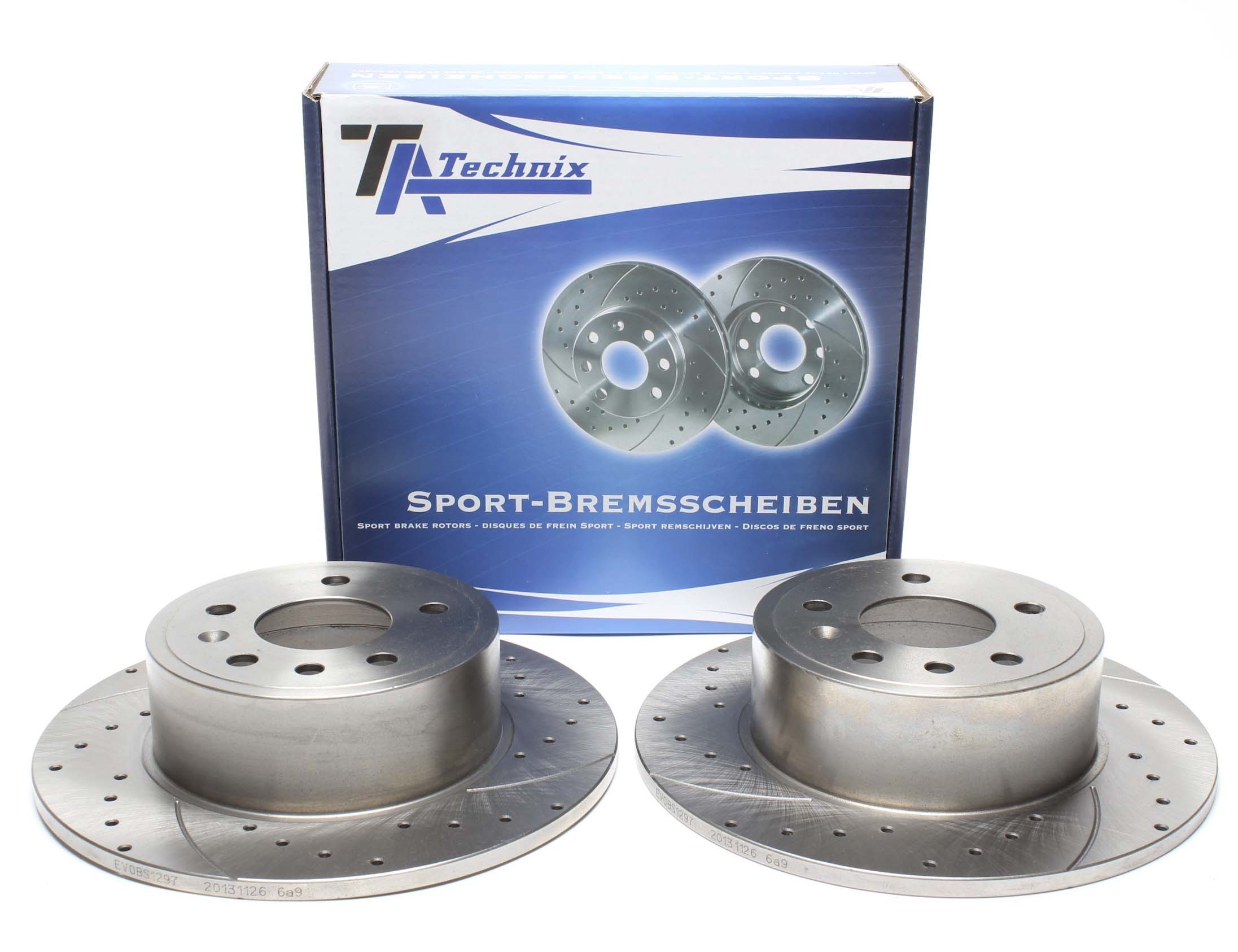 TA-Technix Sport Bremsscheiben Satz / HA