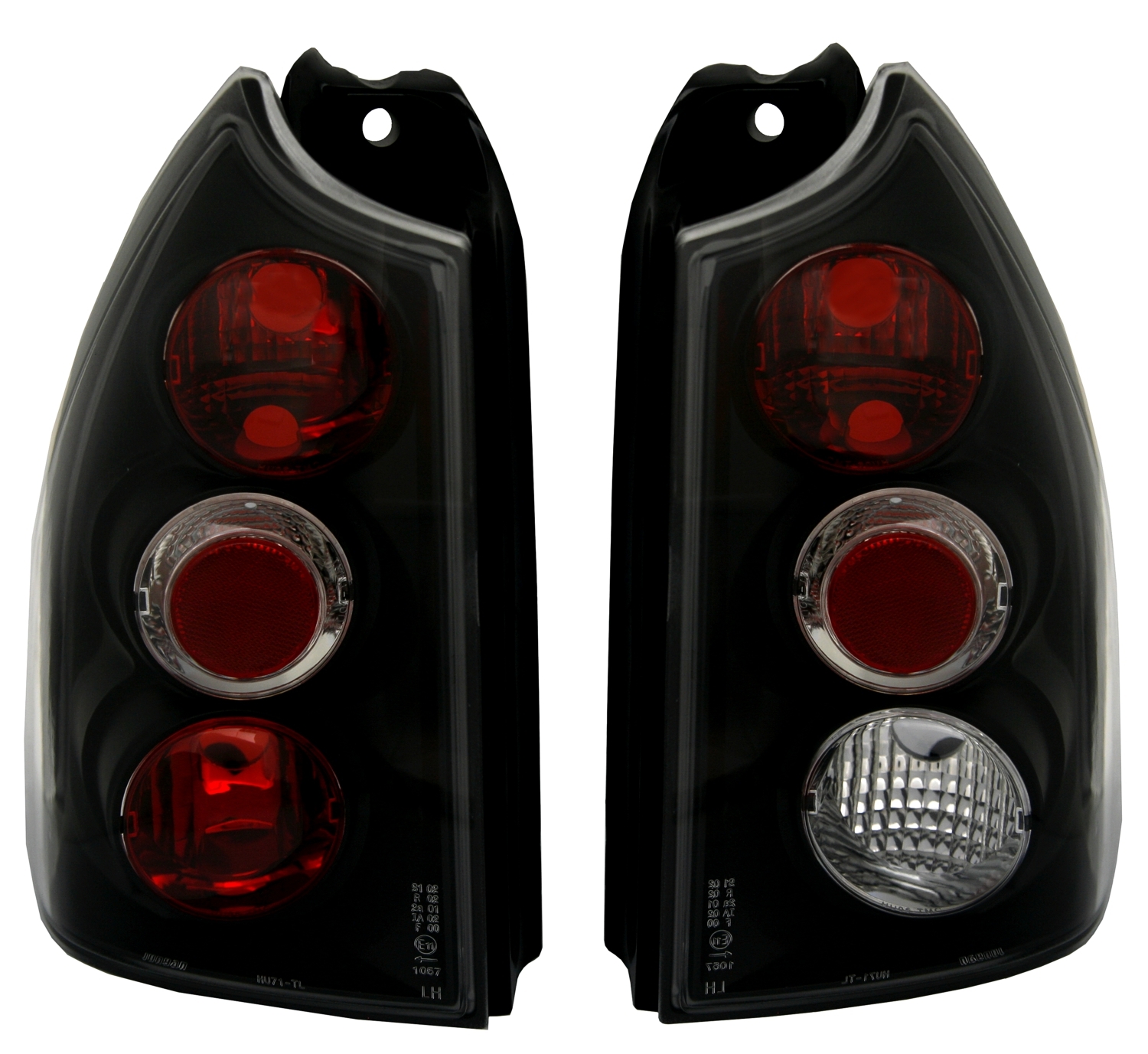 Rückleuchten für Peugeot 307 SW in Schwarz        