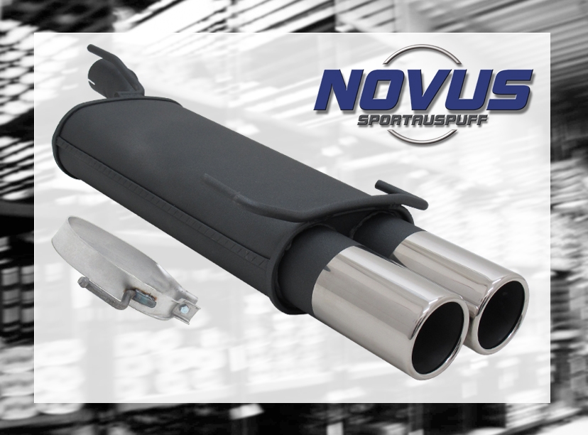NOVUS ESD für Opel Kadett E + Astra F 2x90mm M