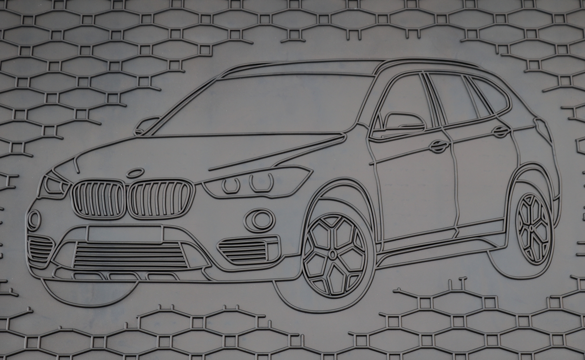 Kofferraumwanne für BMW X1 F48