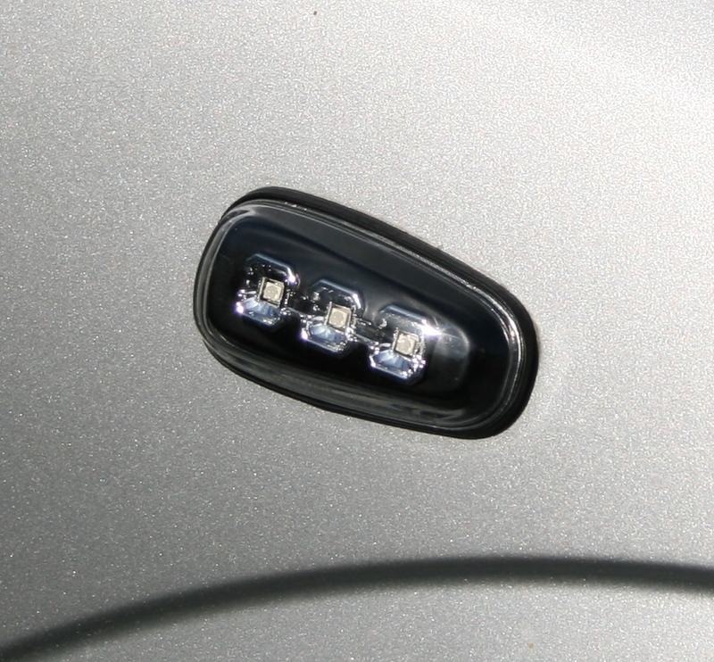 LED Seitenblinker für Opel Astra G, Zafira Schwarz
