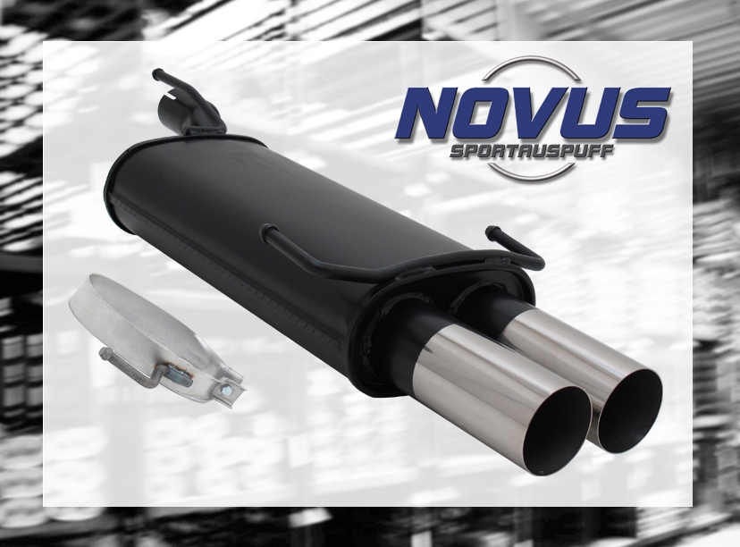 NOVUS ESD für Opel Kadett E + Astra F 2x76mm RL