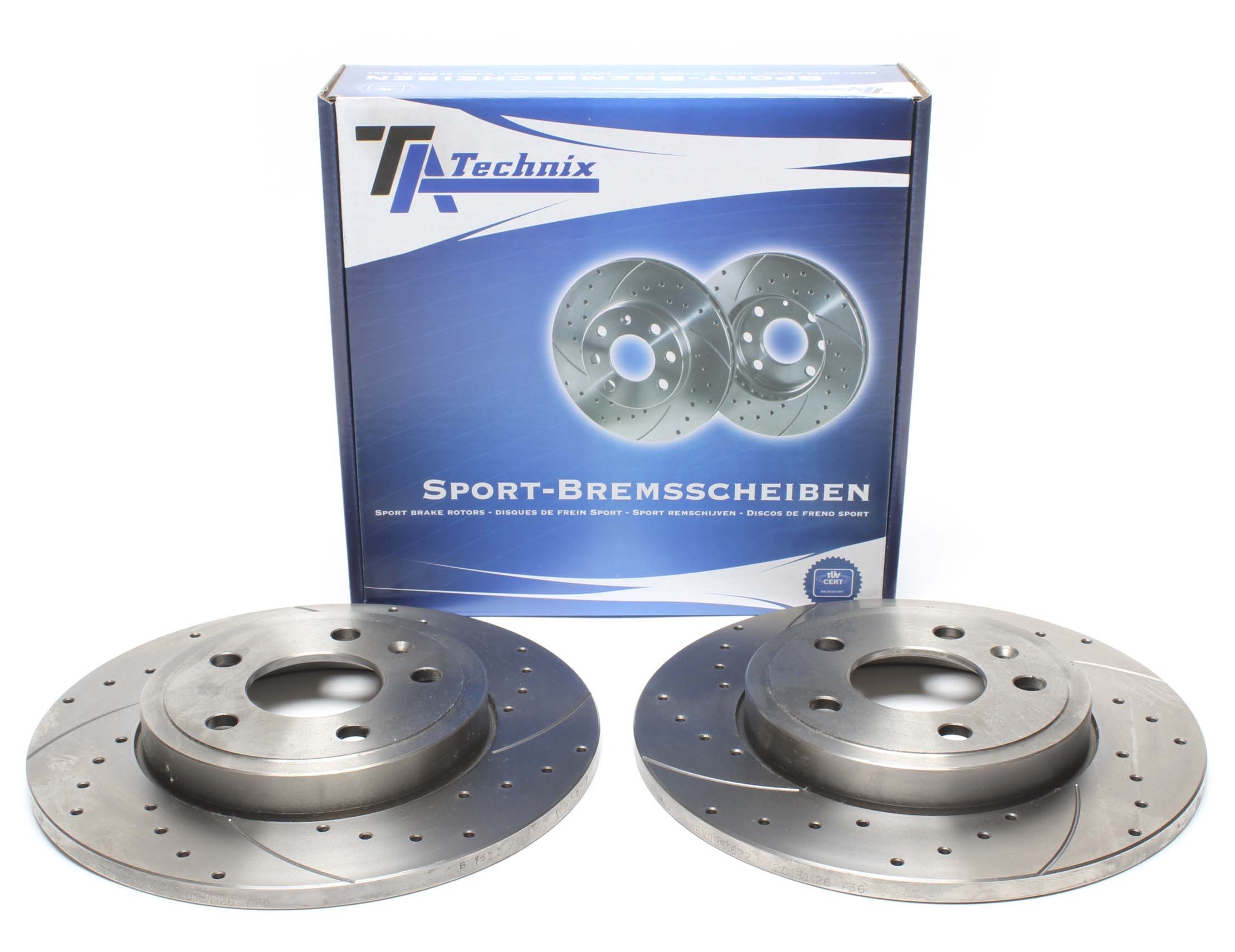 TA-Technix Sport Bremsscheiben Satz / HA