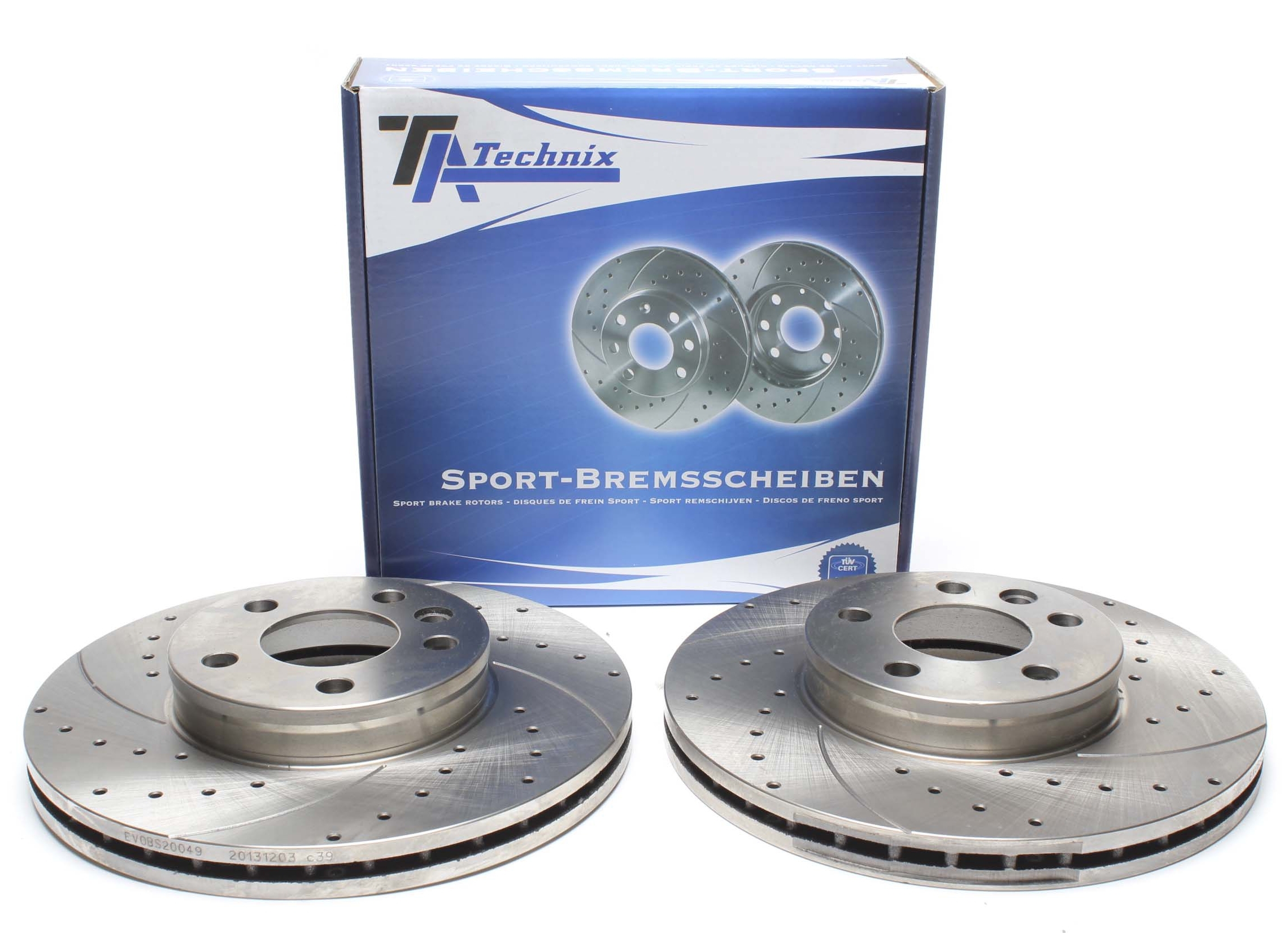 TA-Technix Sport Bremsscheiben Satz / VA