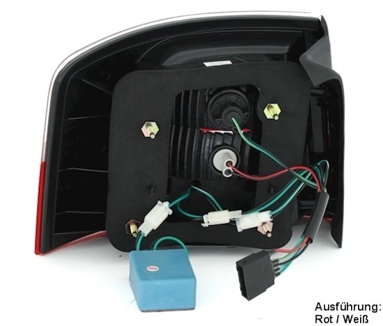 LED Rückleuchten für Audi A6 C5 Avant in Rot-Schw.