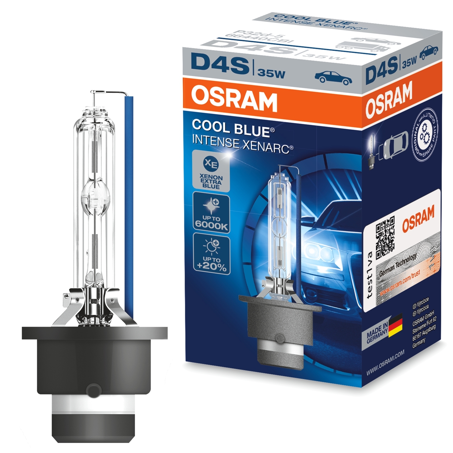 OSRAM Xenarc Cool Blue D4S Xenon