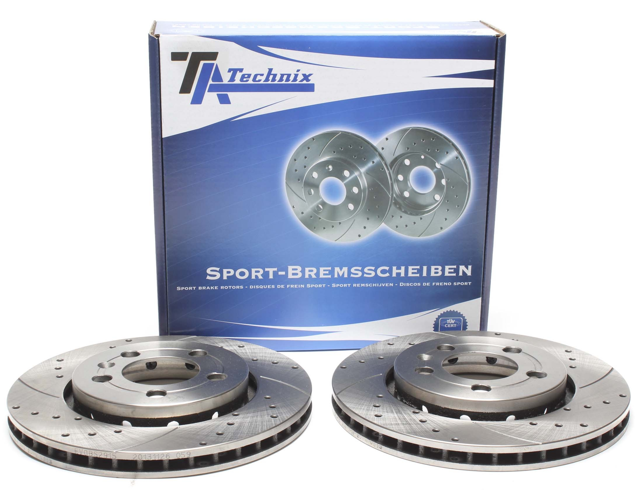 TA-Technix Sport Bremsscheiben Satz / HA