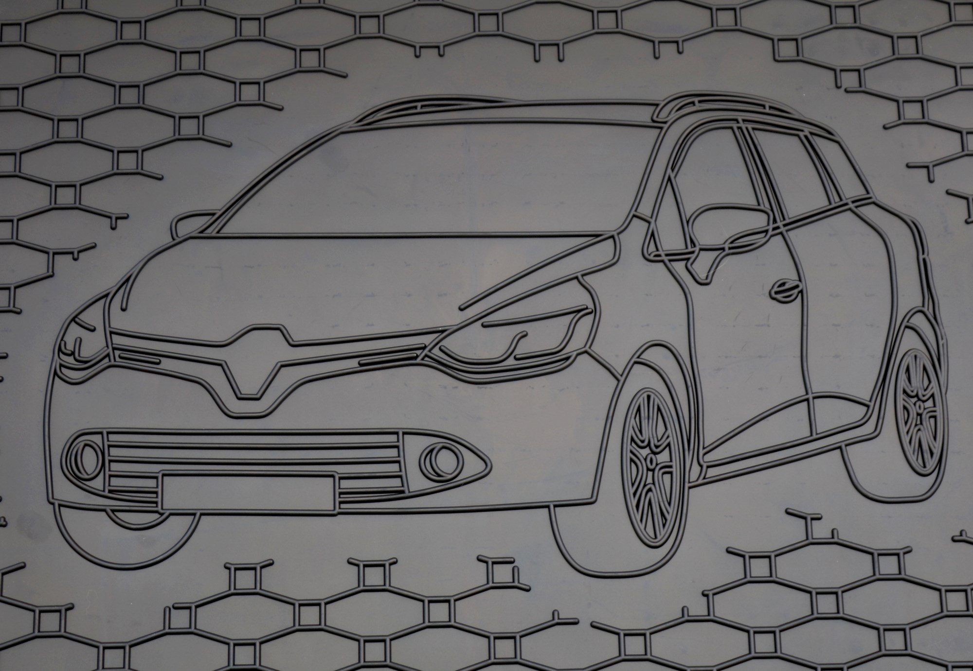 Kofferraumwanne für Renault Clio IV Grandtour