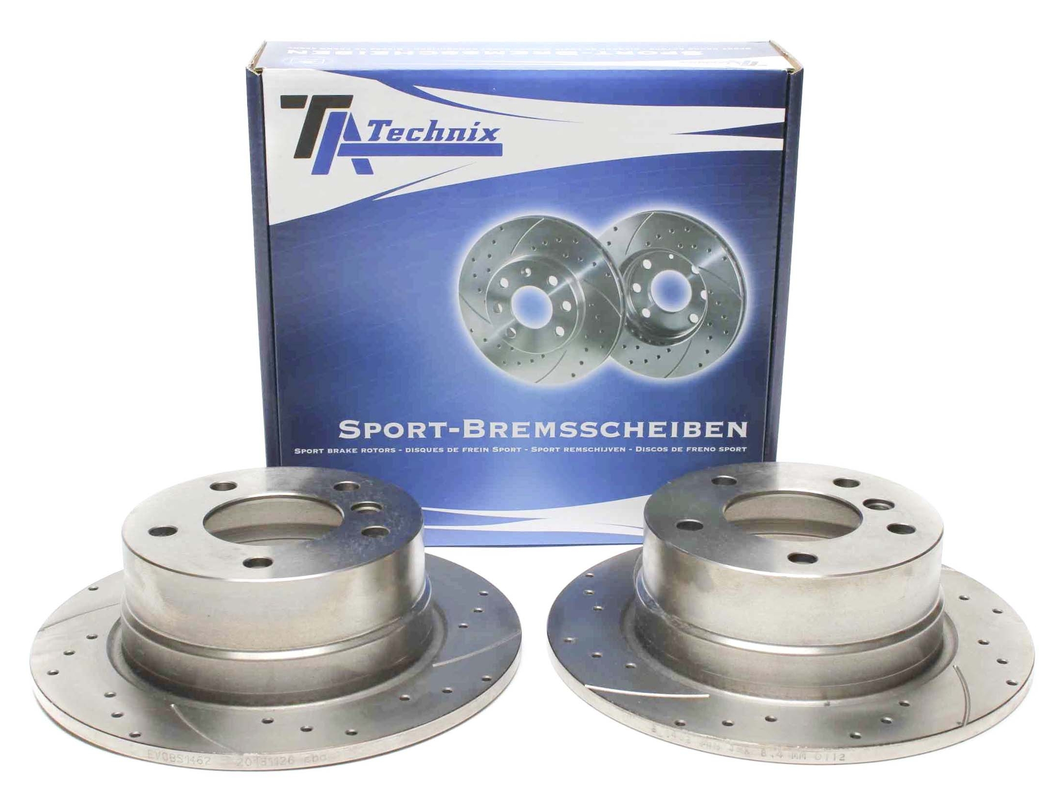 TA-Technix Sport Bremsscheiben Satz / HA