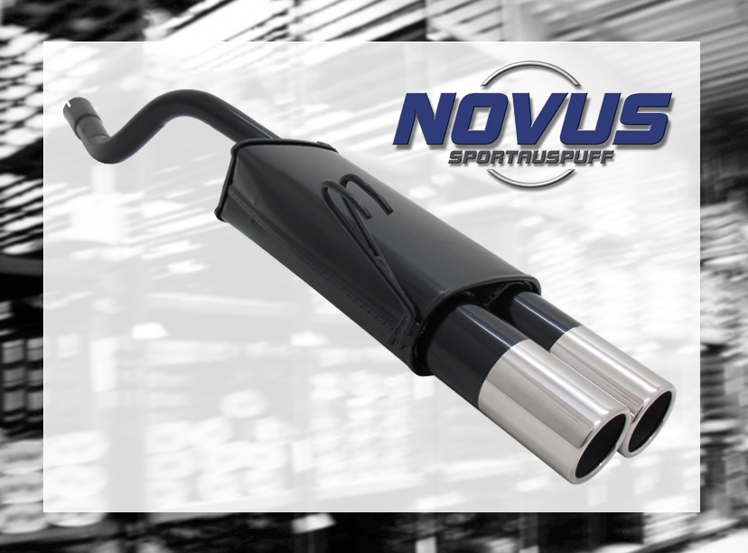 NOVUS ESD für Fiat Punto 2 2x90mm Design