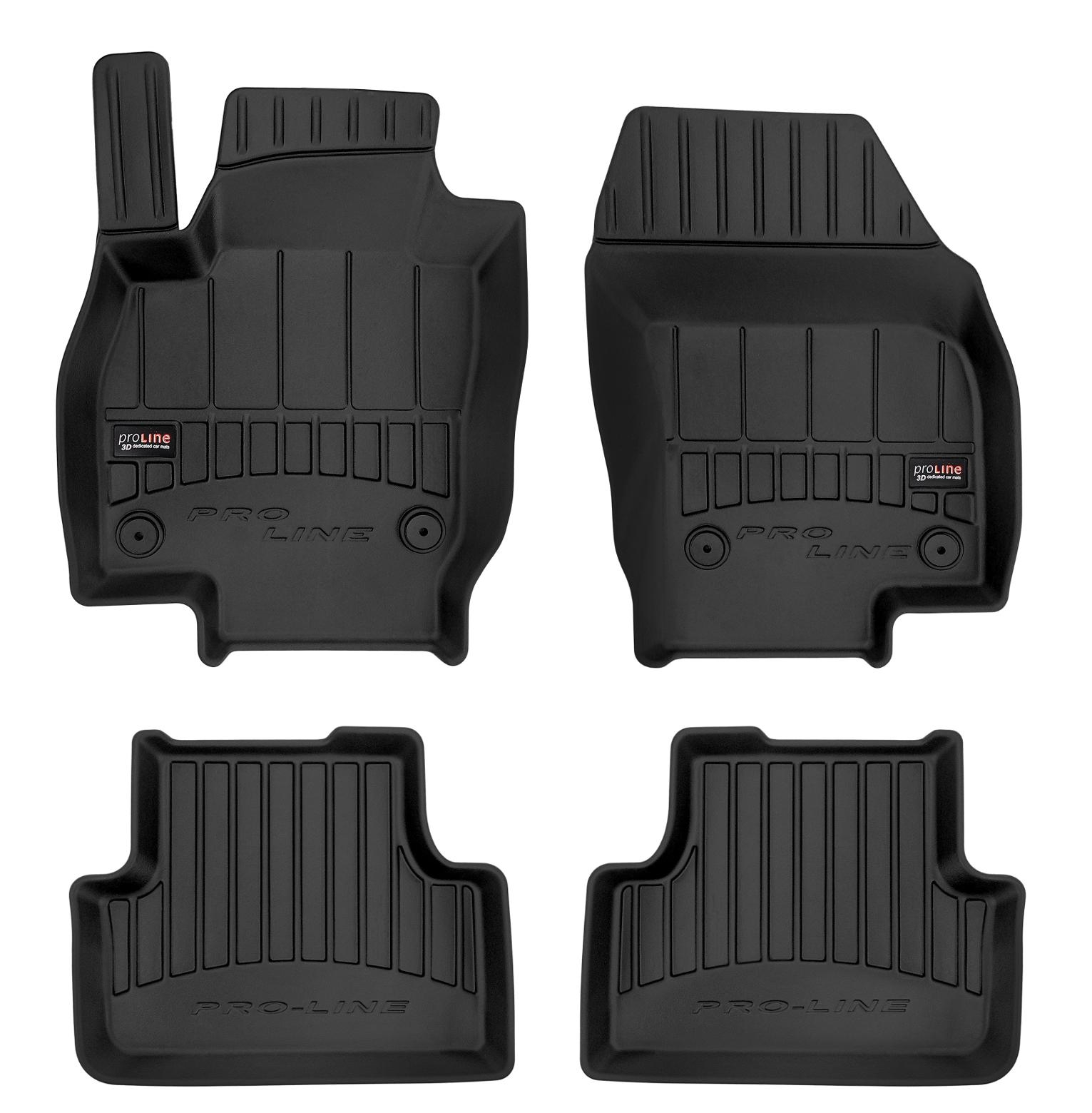 3D Gummifußmatten für VW T-Cross