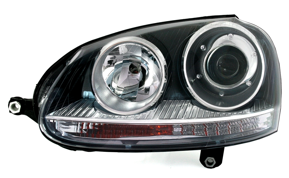 Scheinwerfer Set für VW Golf 5 in GTI Optik