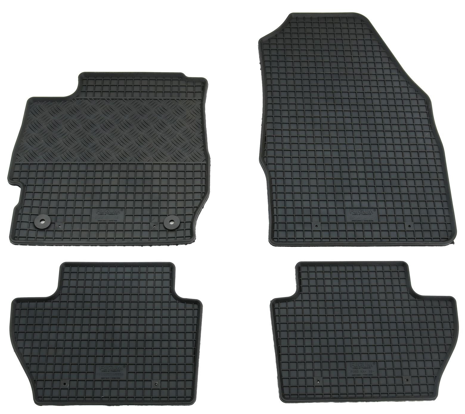 Gummi Fußmatten für Ford KA+ MK3