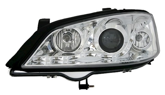 Scheinwerfer für Opel Astra G in Chrom