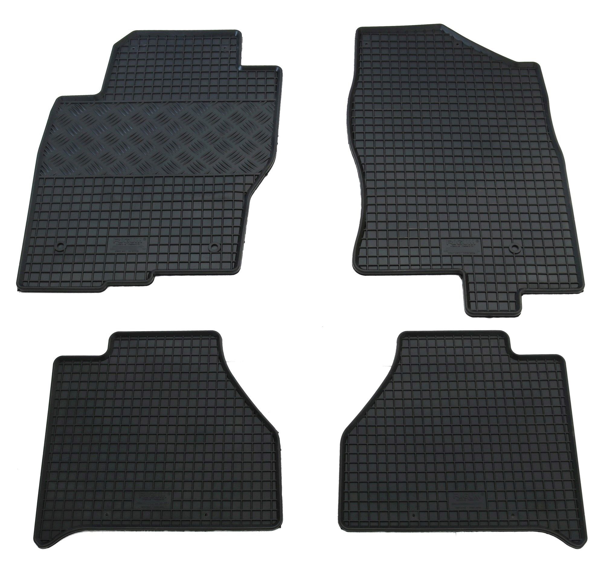 Gummi Fußmatten für Nissan Navara 3