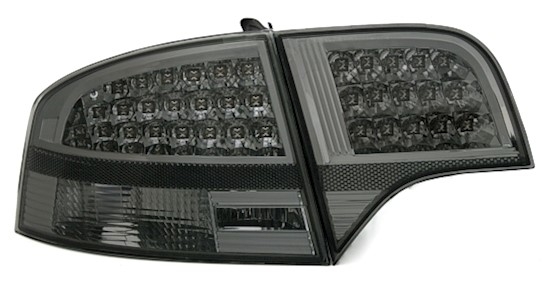 LED Rückleuchten für Audi A4 B7 Limo in Smoke