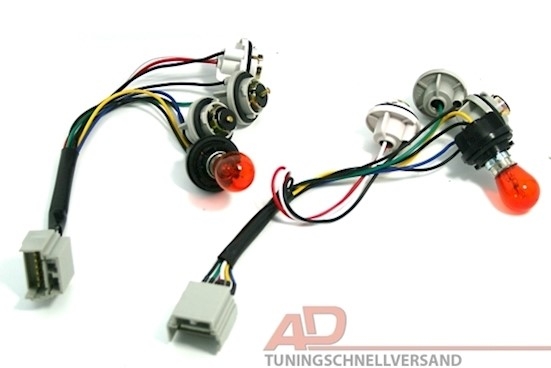 Rückleuchten für Renault Megane ab 96 in Chrom    