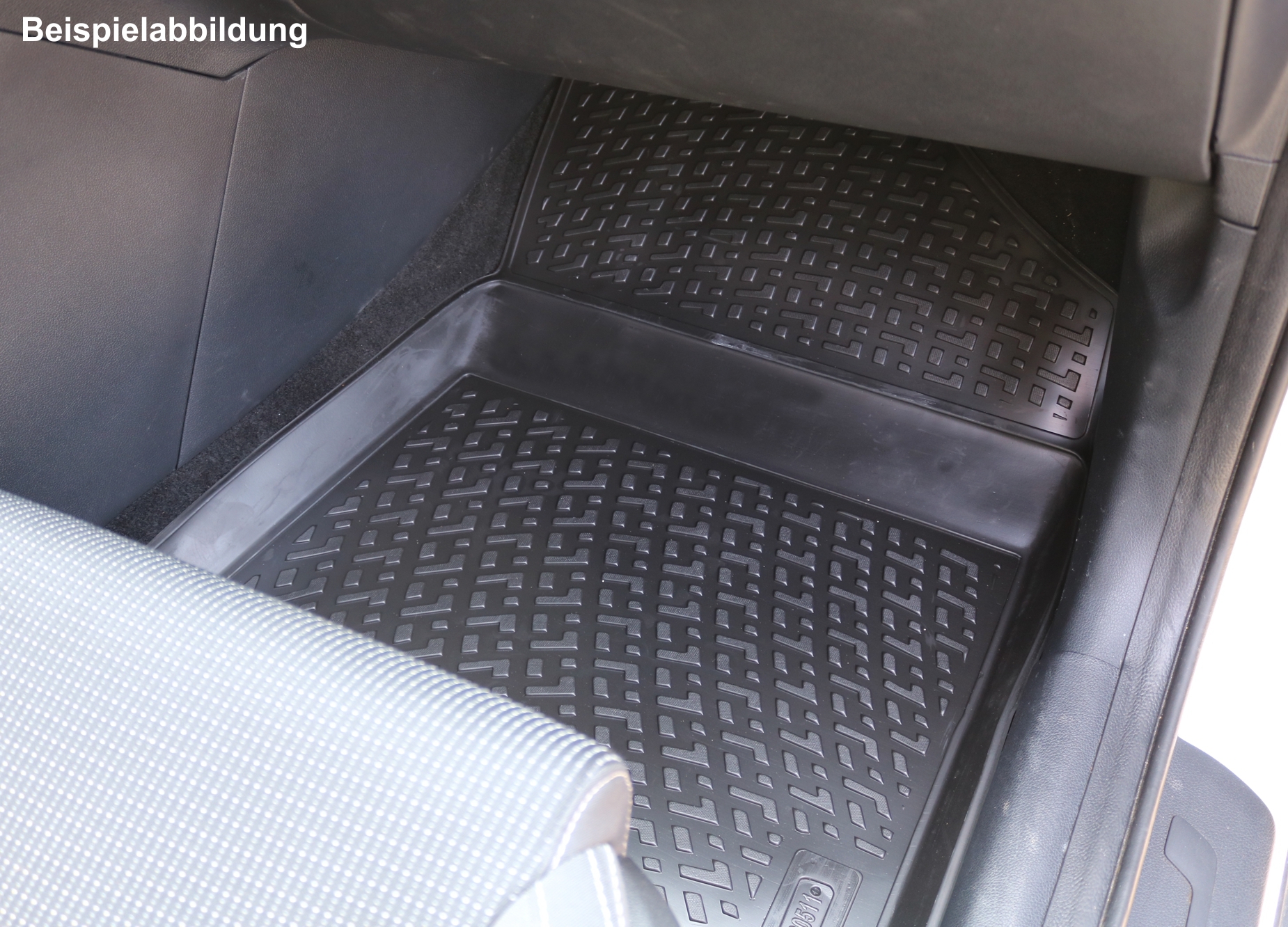 Gummifußmatten für VW Sharan II