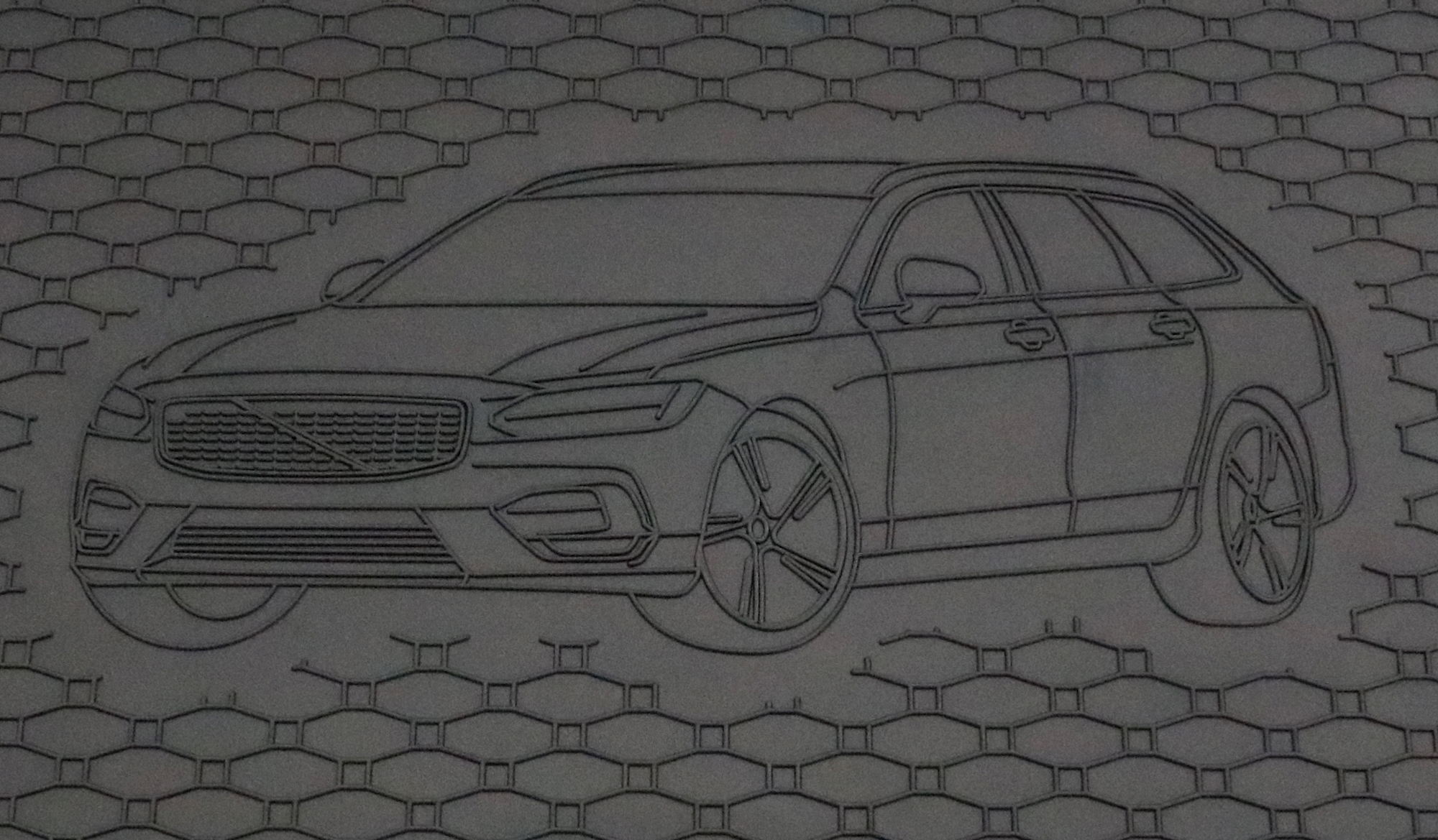 Kofferraumwanne für Volvo V90