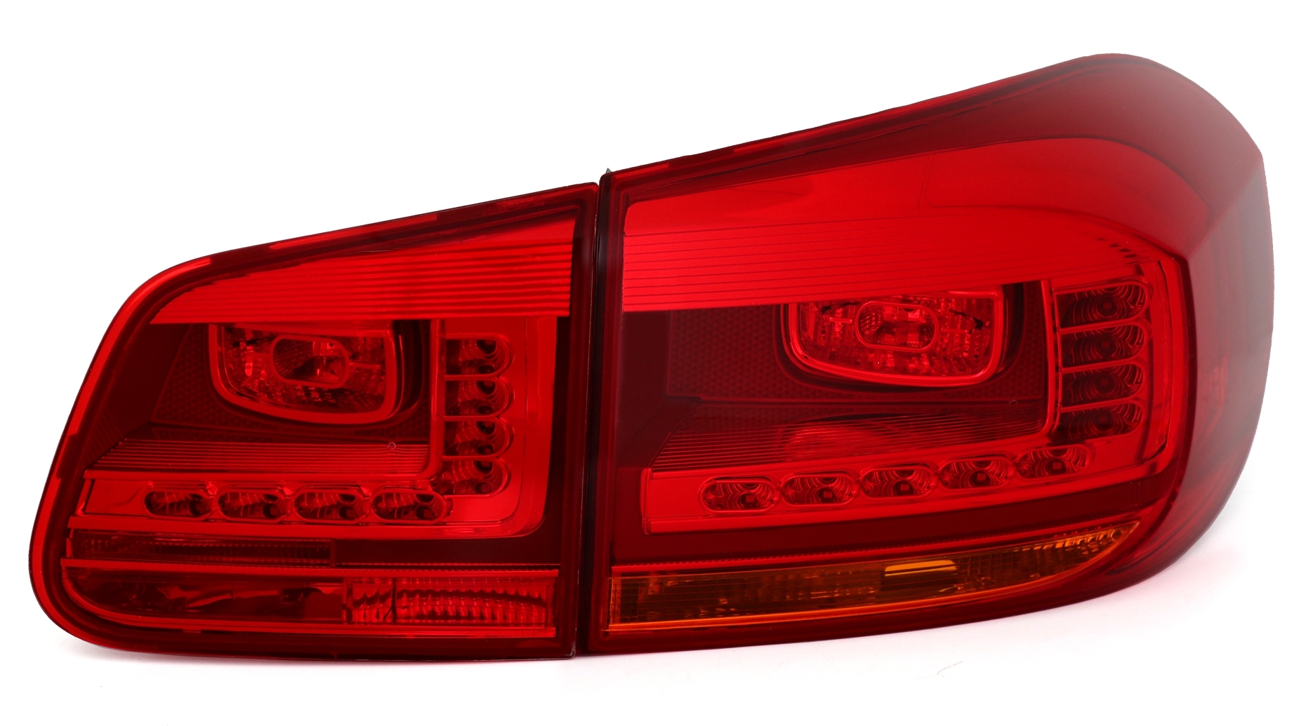 LED Rückleuchten Set für VW Tiguan 5N in Rot
