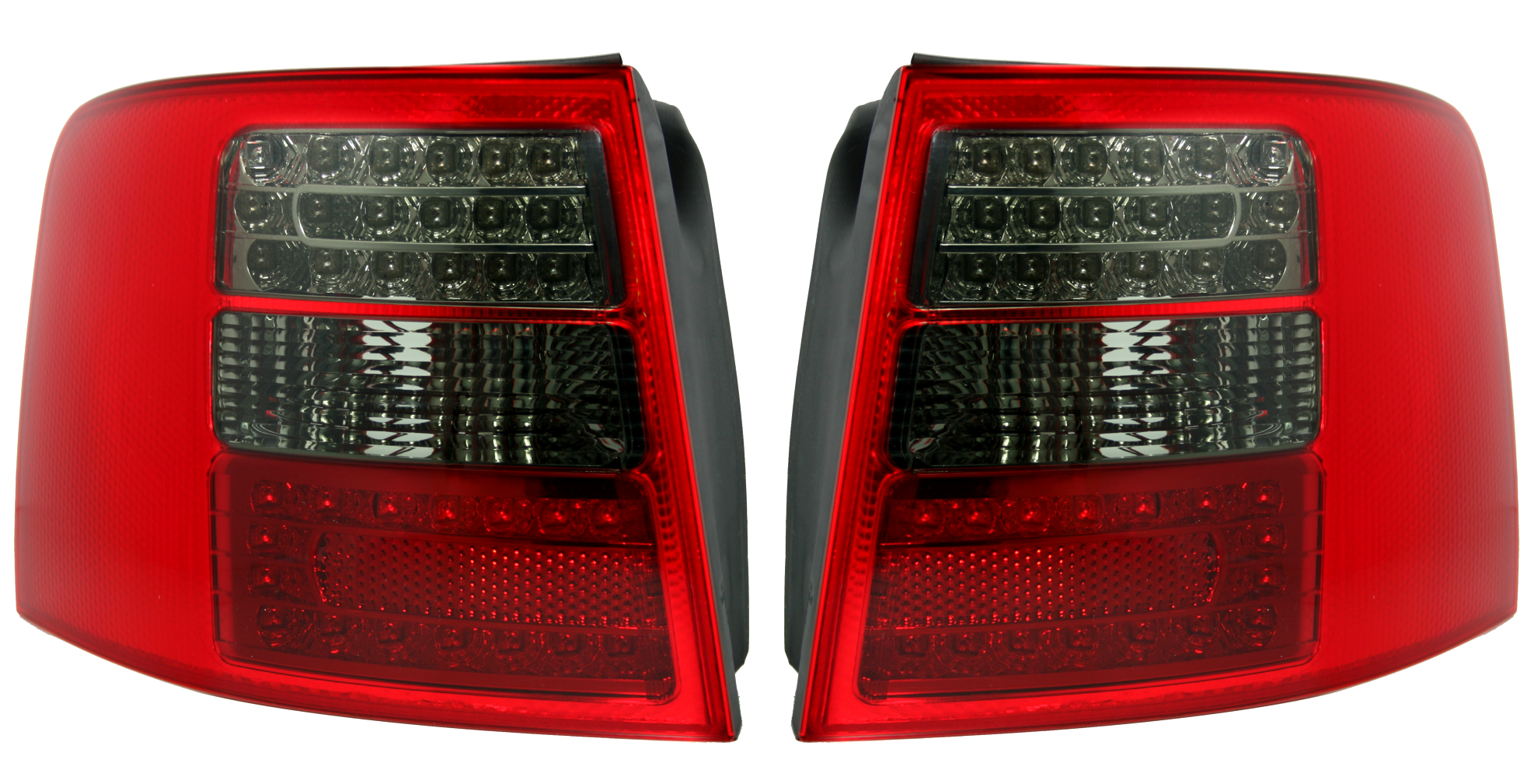 LED Rückleuchten Set für Audi A6 Avant in Rot-Smok