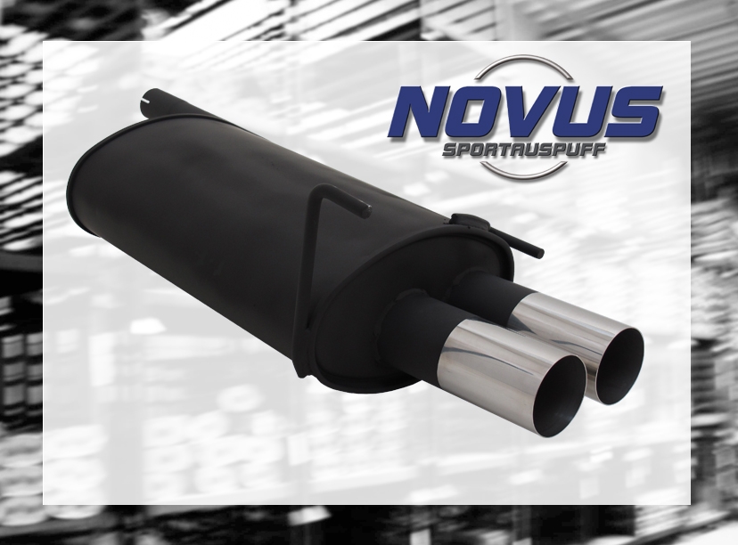 NOVUS ESD für Mercedes W202 W208 2x76mm RL-Design