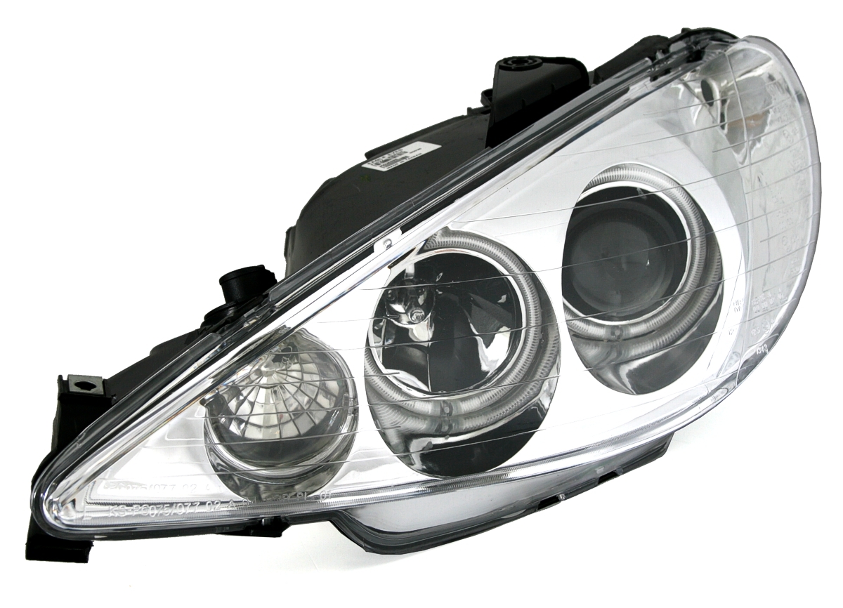 CCFL Angel Eyes Scheinwerfer für Peugeot 206