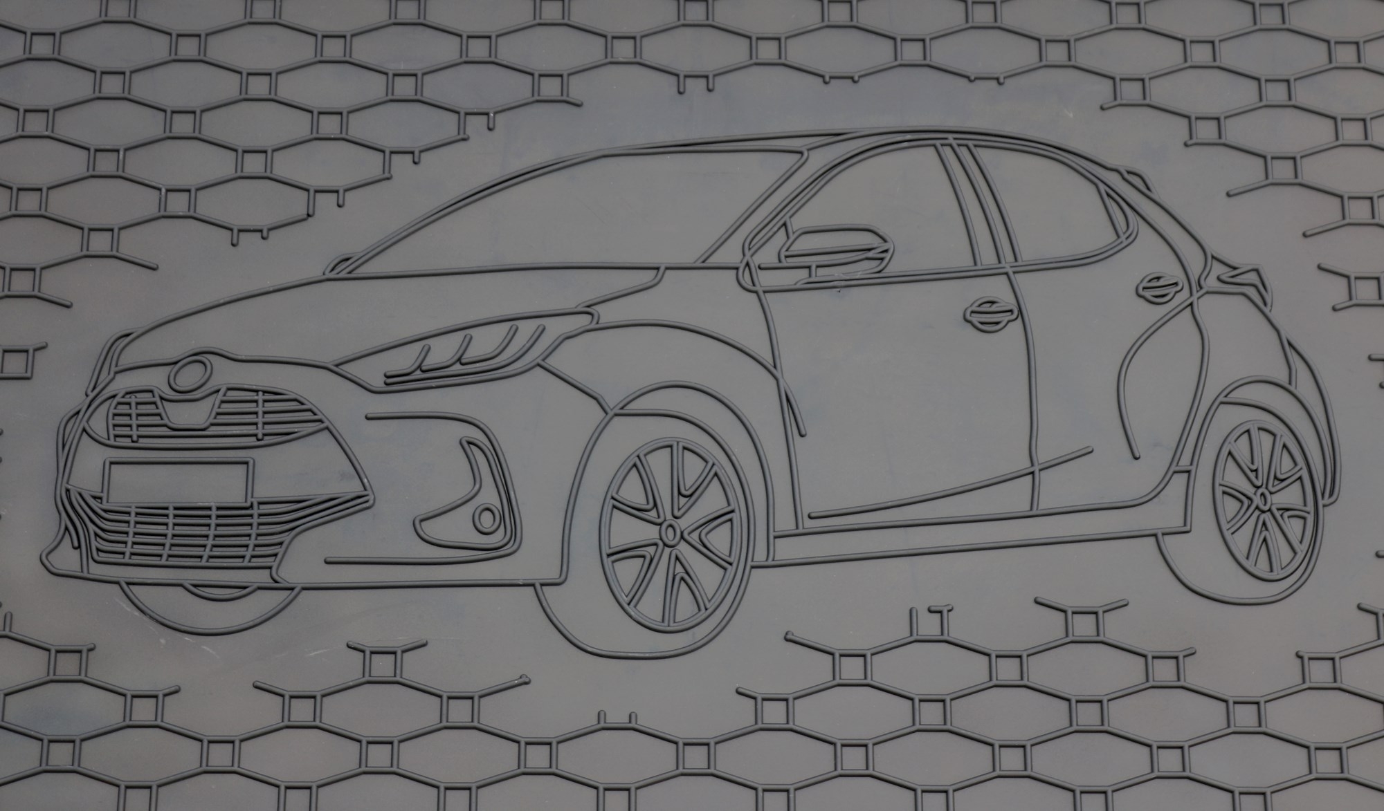 Kofferraumwanne für Toyota Yaris