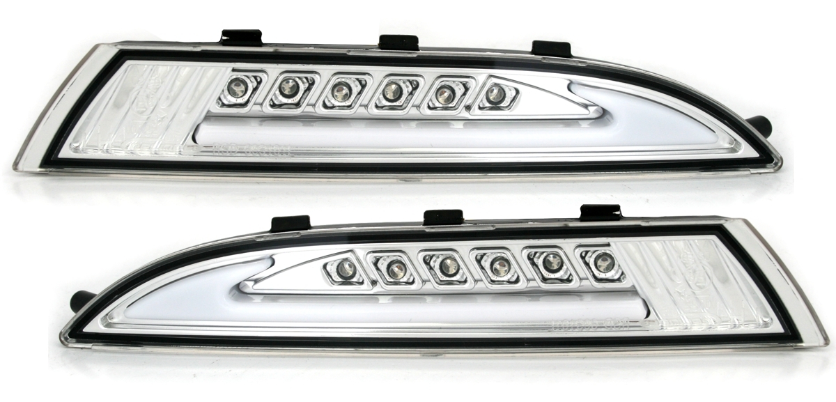 LED Frontblinker für VW Scirocco 3 in Chrom