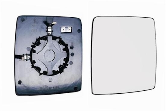 Spiegelglas für Opel Combo C / rechts