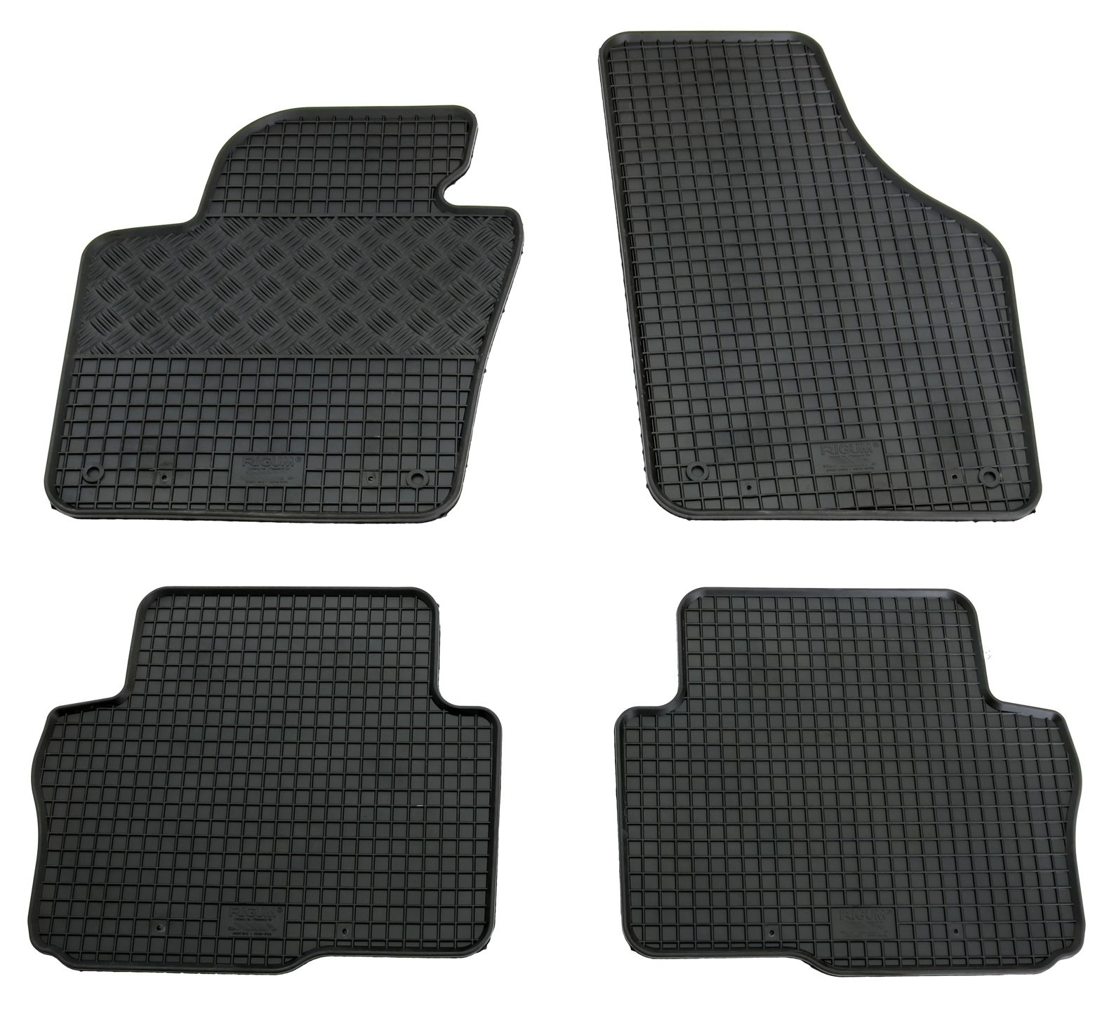 Gummi Fußmatten für VW Sharan / Seat Alhambra II