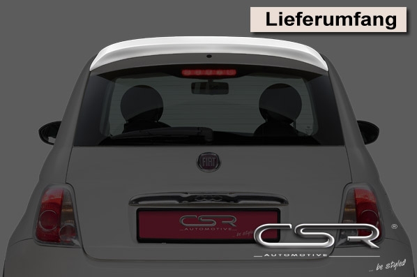 CSR Heckspoiler für Fiat 500
