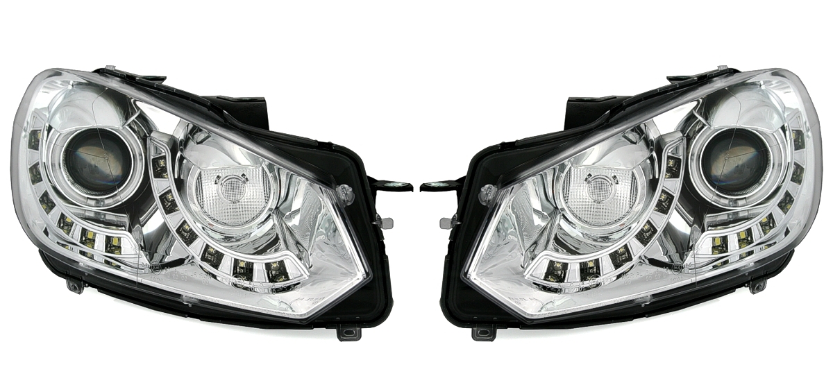 CCFL Angel Eyes Scheinwerfer m. TFL für VW Golf 6
