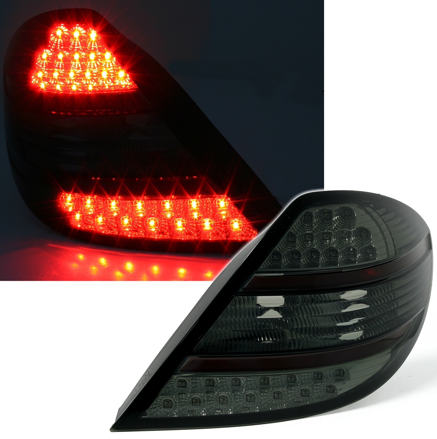 LED Rückleuchten Set für Mercedes SLK 171 in Smoke