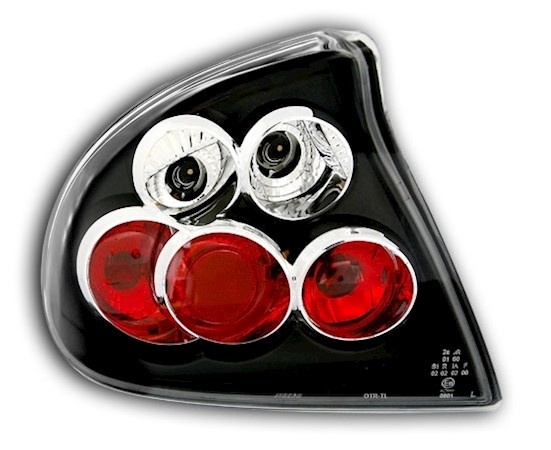 Rückleuchten für Opel Tigra in Schwarz            