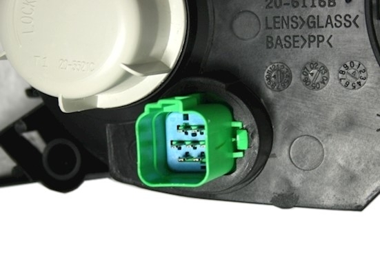 Scheinwerfer Ford Fiesta MK5 / Schwarz