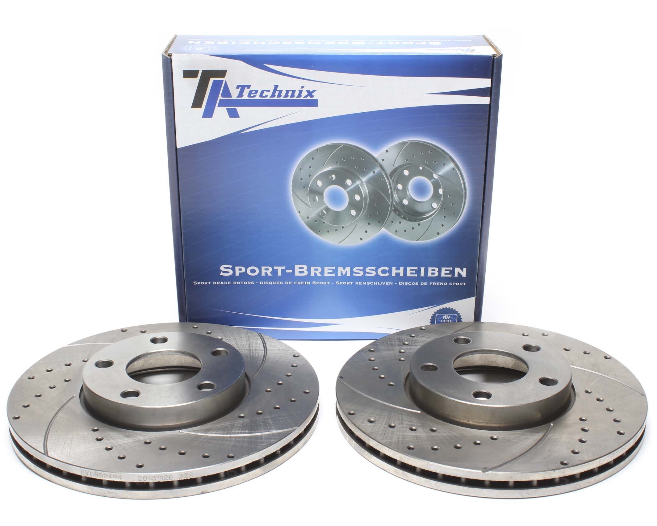 TA-Technix Sport Bremsscheiben Satz / VA