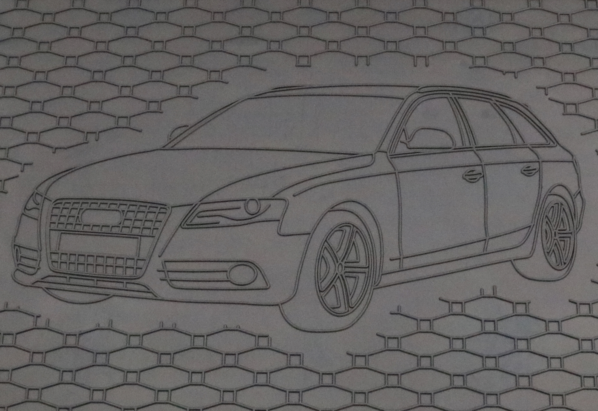 Kofferraumwanne für Audi A4 B8 Avant