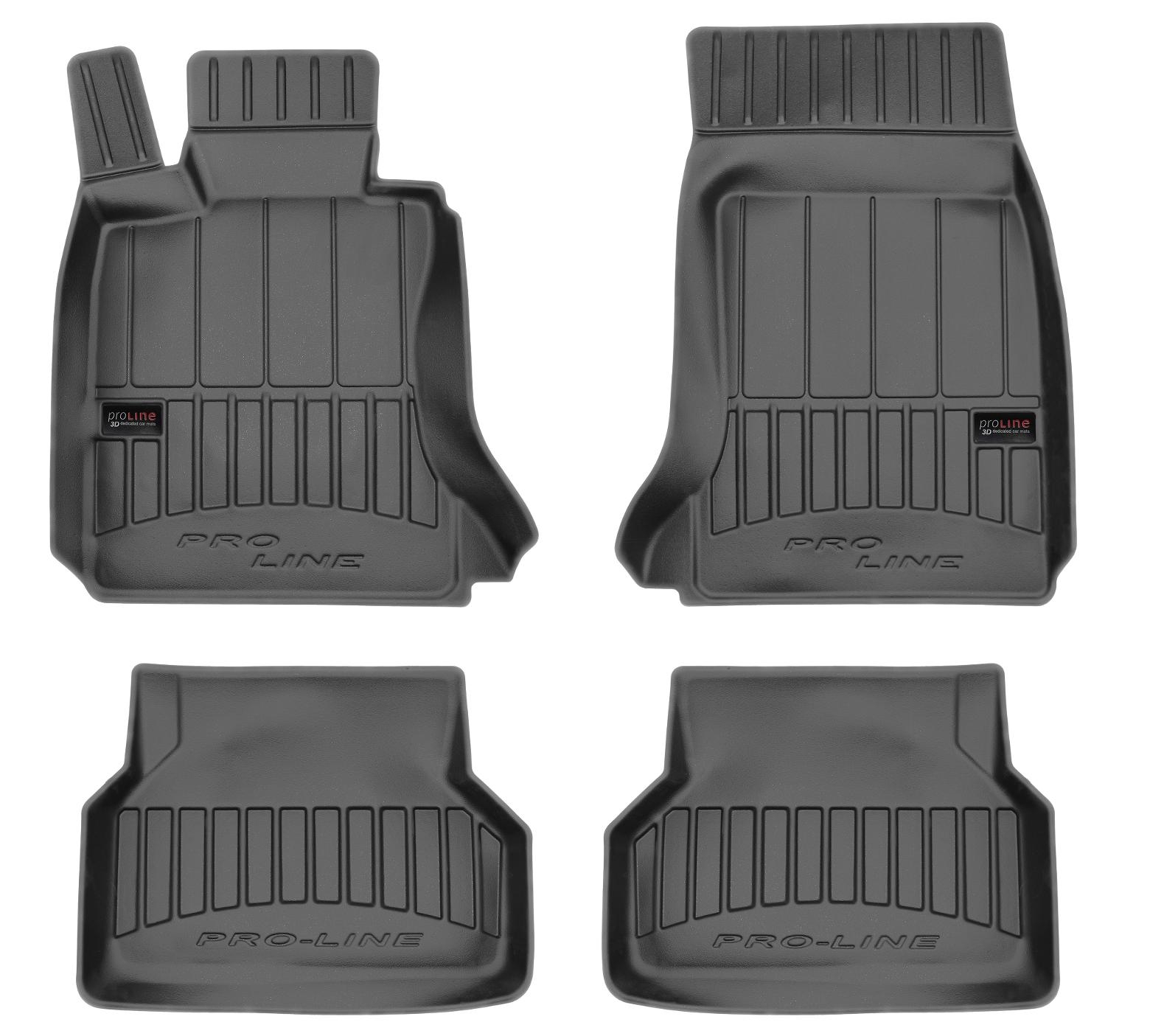 3D Gummifußmatten für 5er BMW E60 + E61