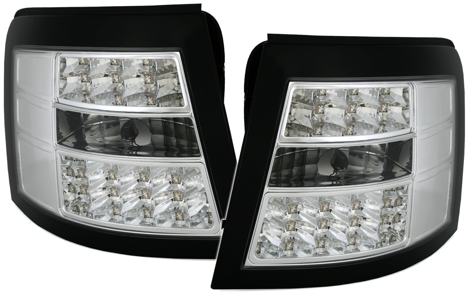 LED Rückleuchten für Audi A6 Avant in Chrom