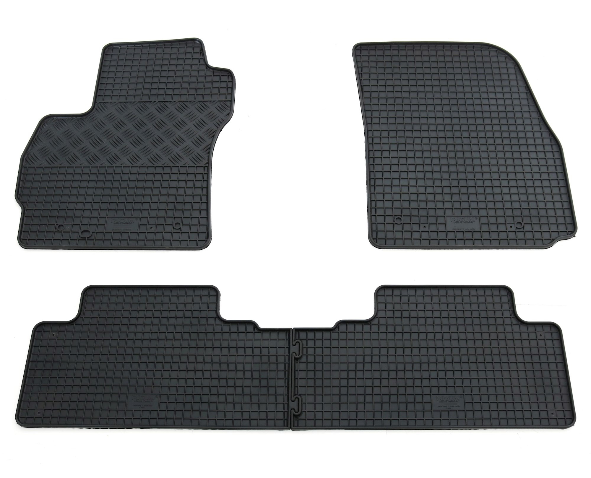 Gummi Fußmatten für Mazda 5 I